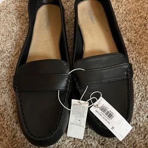 Faux Leather Flats